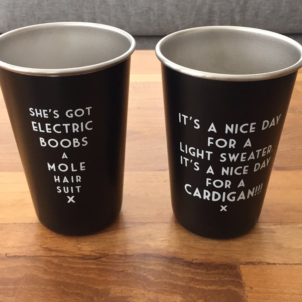 Misheard Lyrics cups